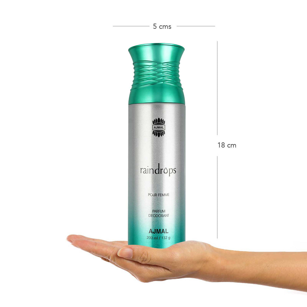 Ajmal Raindrops Perfume Deodorant Body Spray For Women