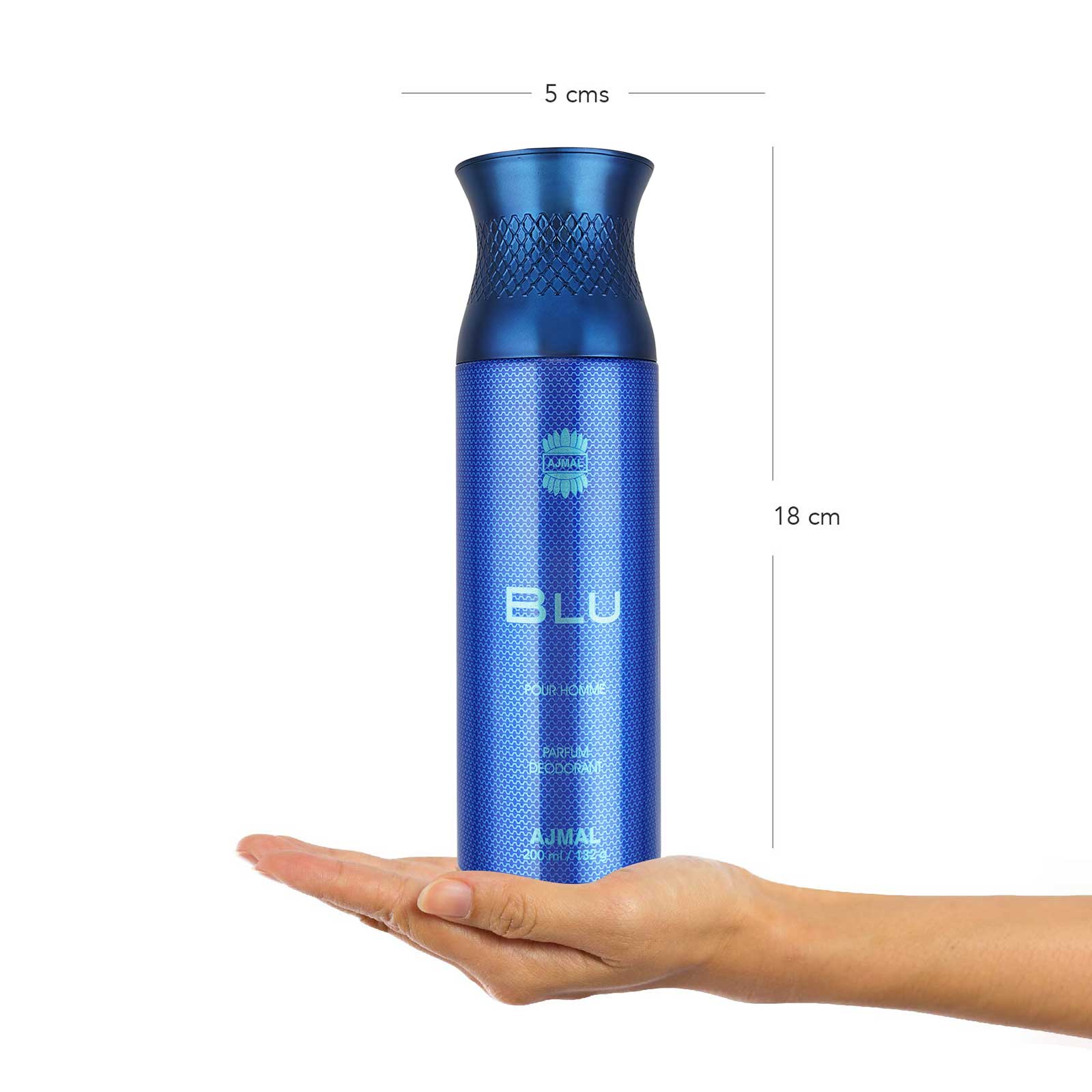 Ajmal Blu Perfume Deodorant Body Spray For Men