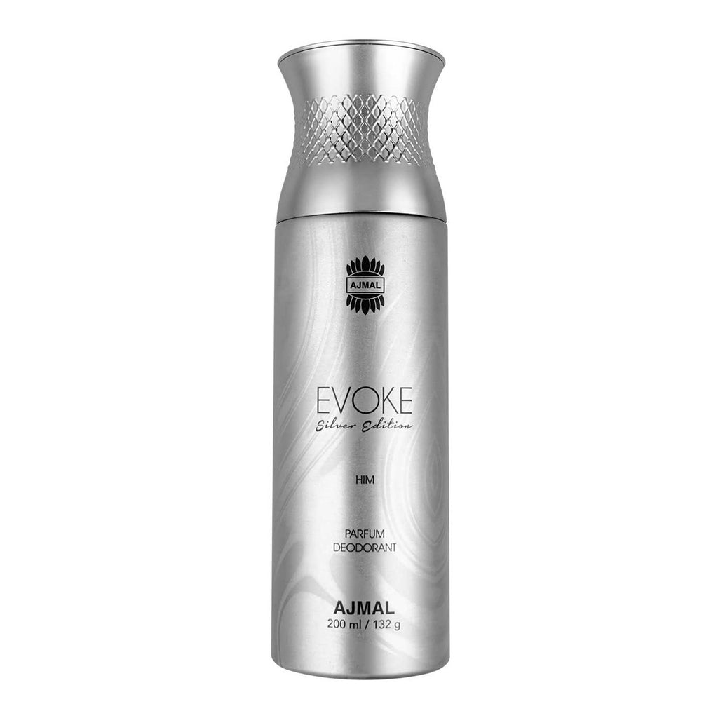 Ajmal Evoke Silver Edition Perfume Deodorant Body Spray For Men