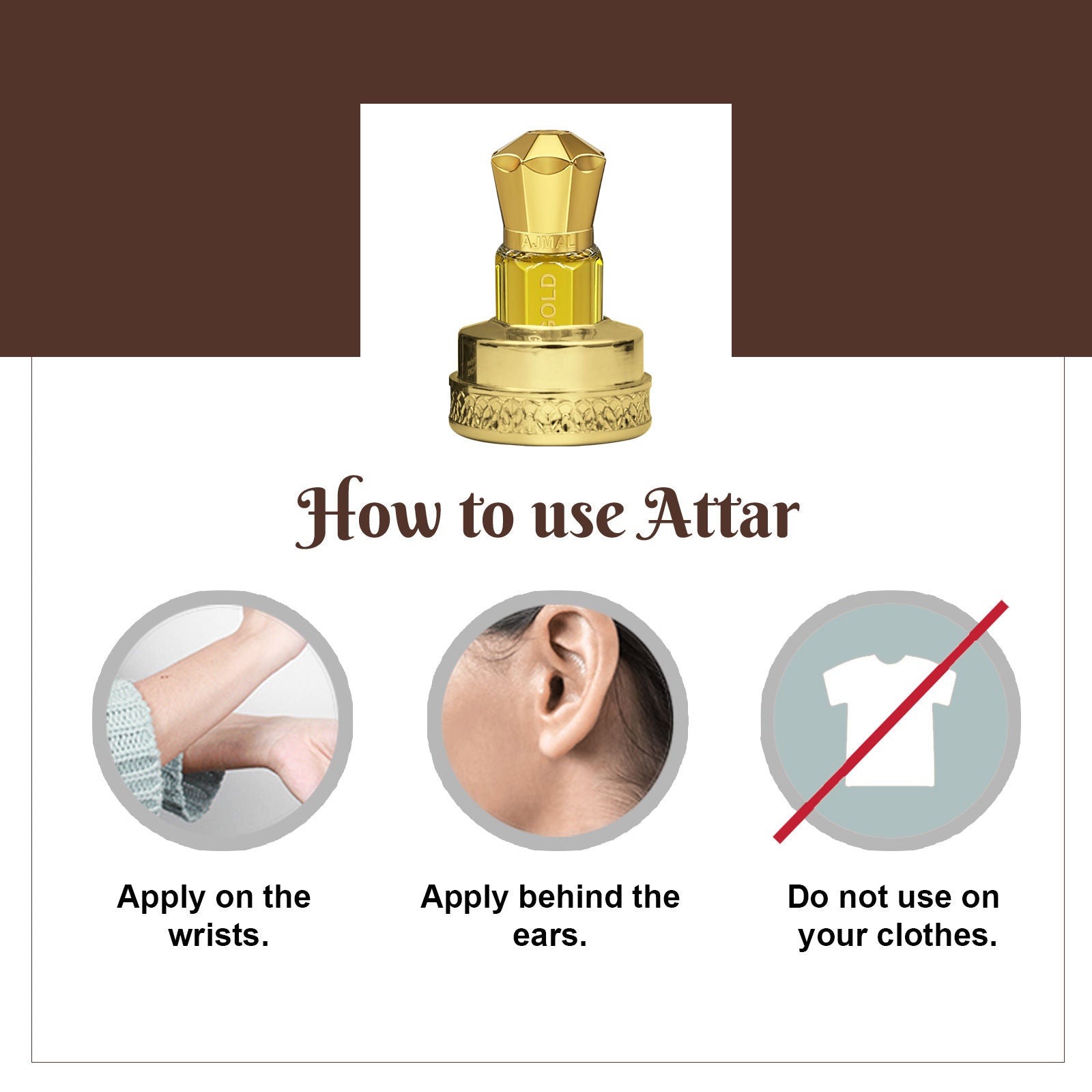 Coco Gold Attar Concentrated Perfume For Her
