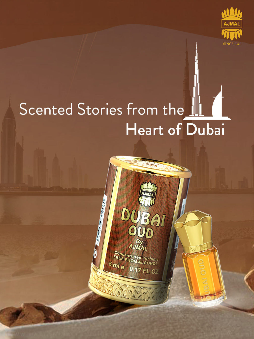 Dubai Oud Attar Concentrated Perfume For Her