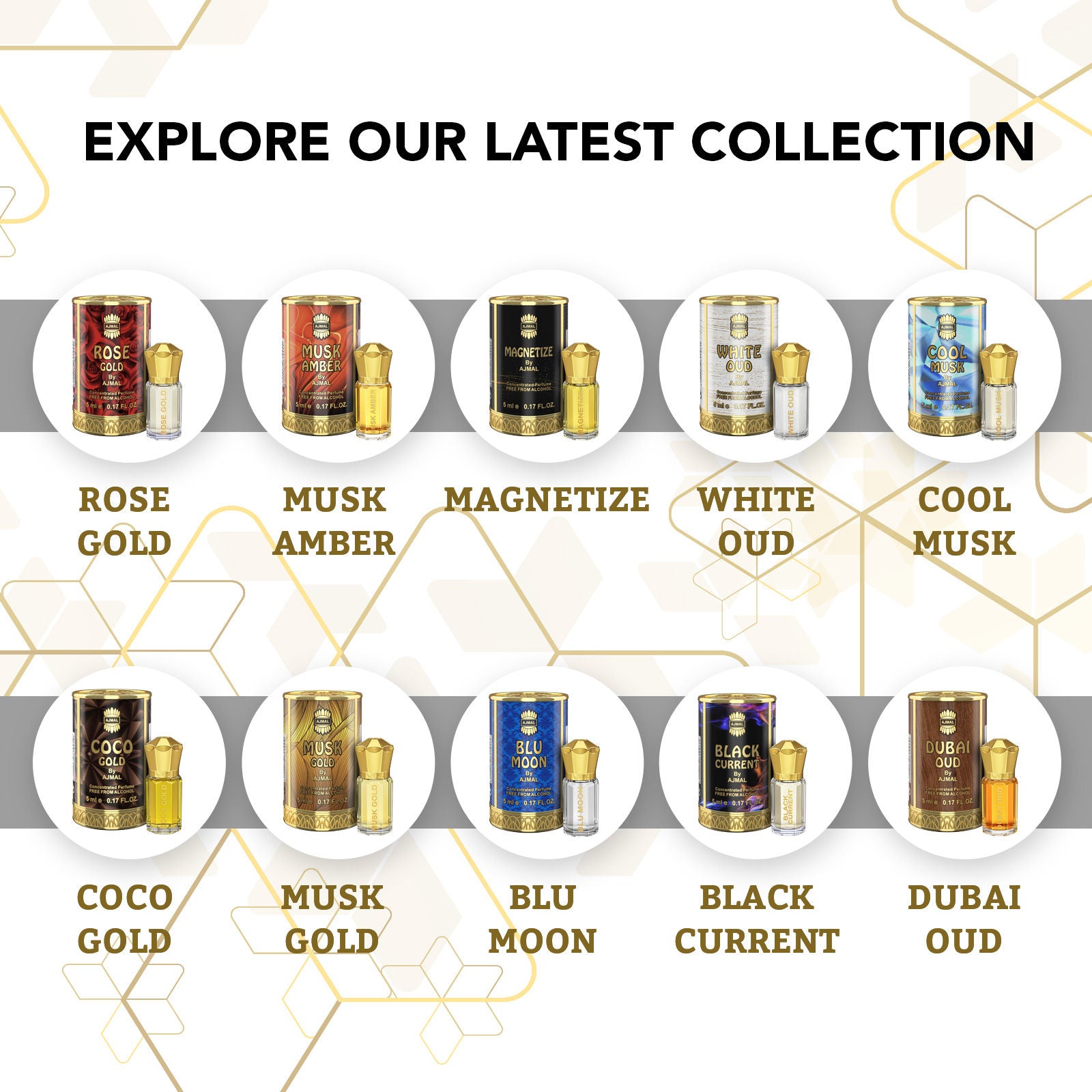 White Oud Attar Concentrated Perfume For Her