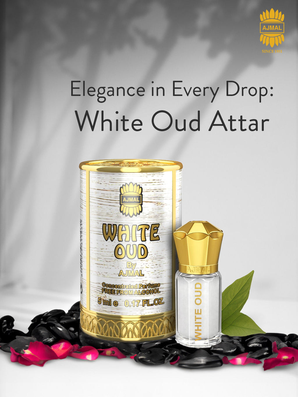 White Oud Attar Concentrated Perfume For Her