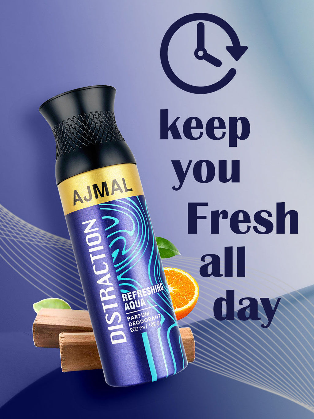 Ajmal Distraction Perfume Deodorant Body Spray For Women And Men