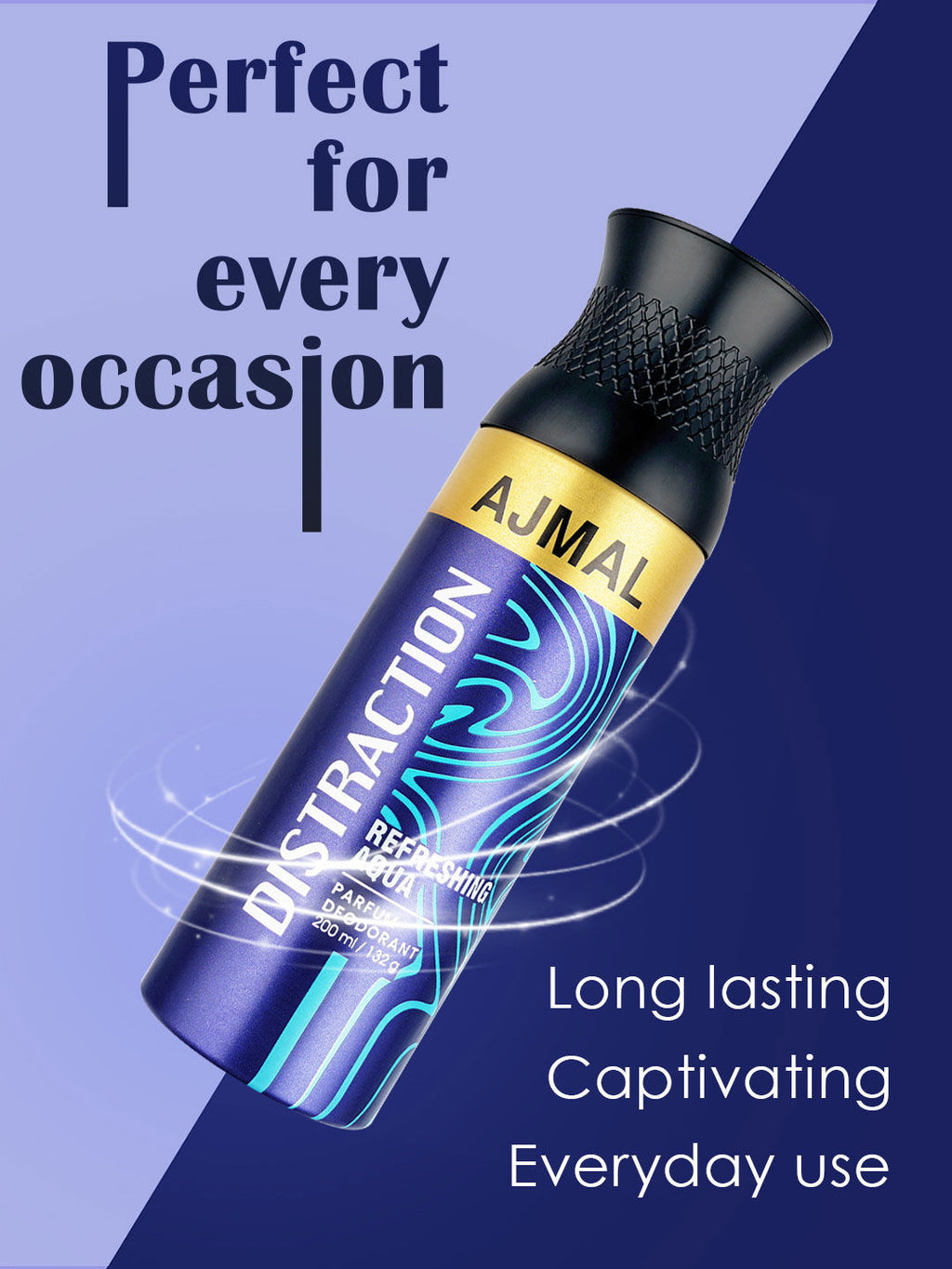 Ajmal Distraction Perfume Deodorant Body Spray For Women And Men