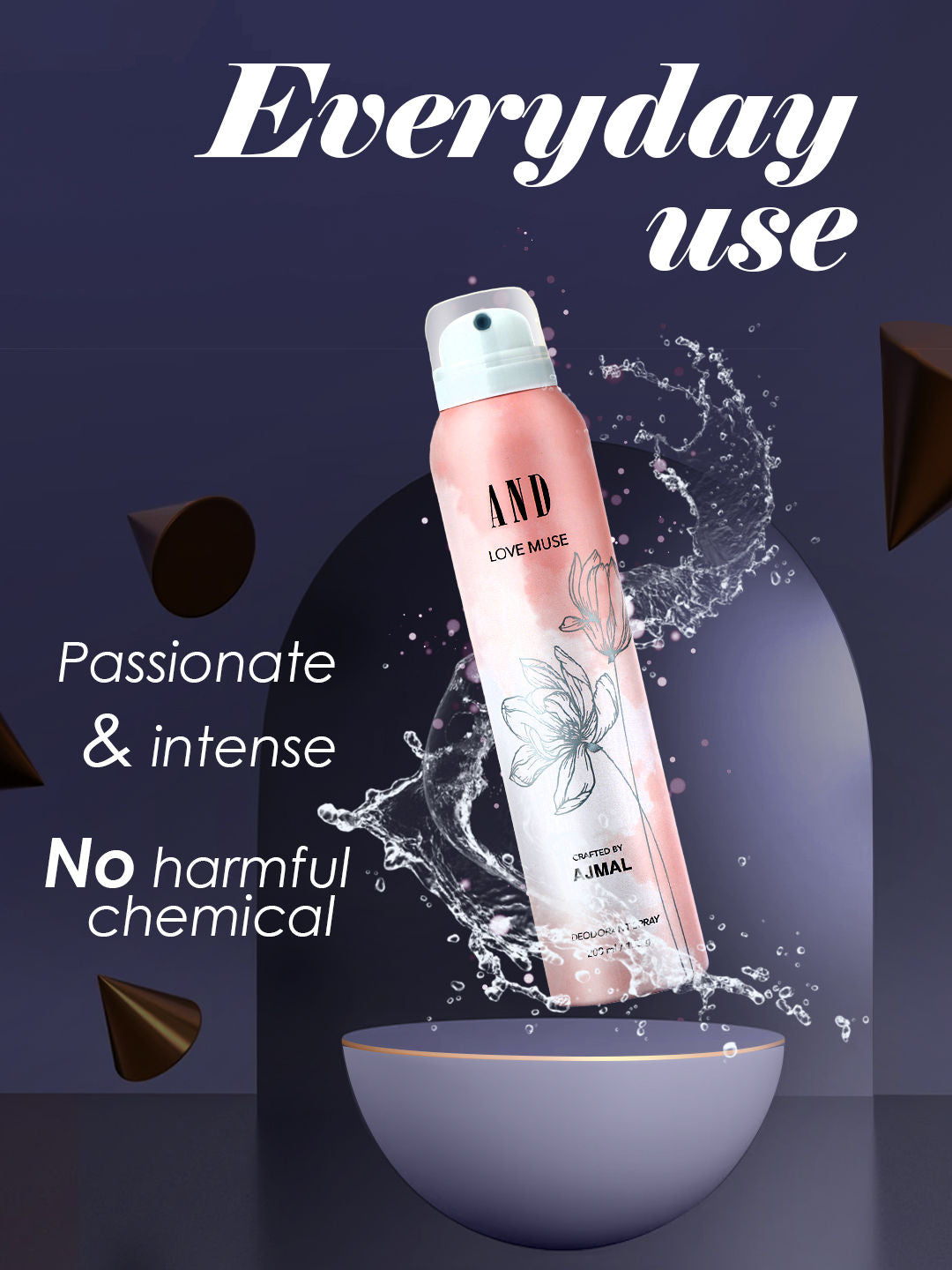 And Love Muse Perfume Deodorant Body Spray For Women