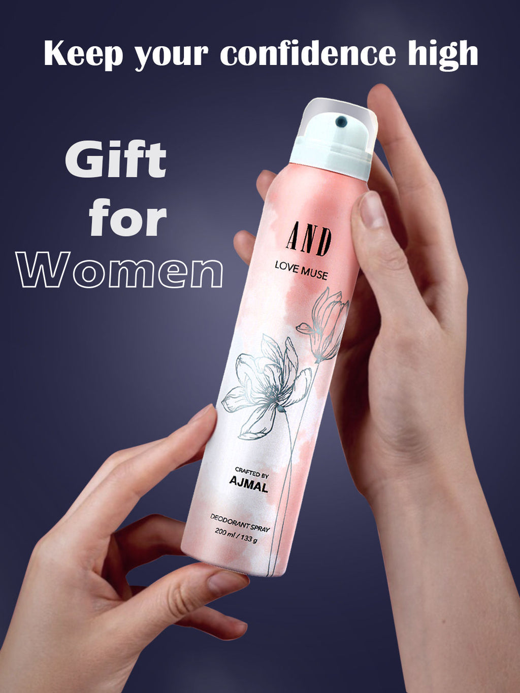 And Love Muse Perfume Deodorant Body Spray For Women