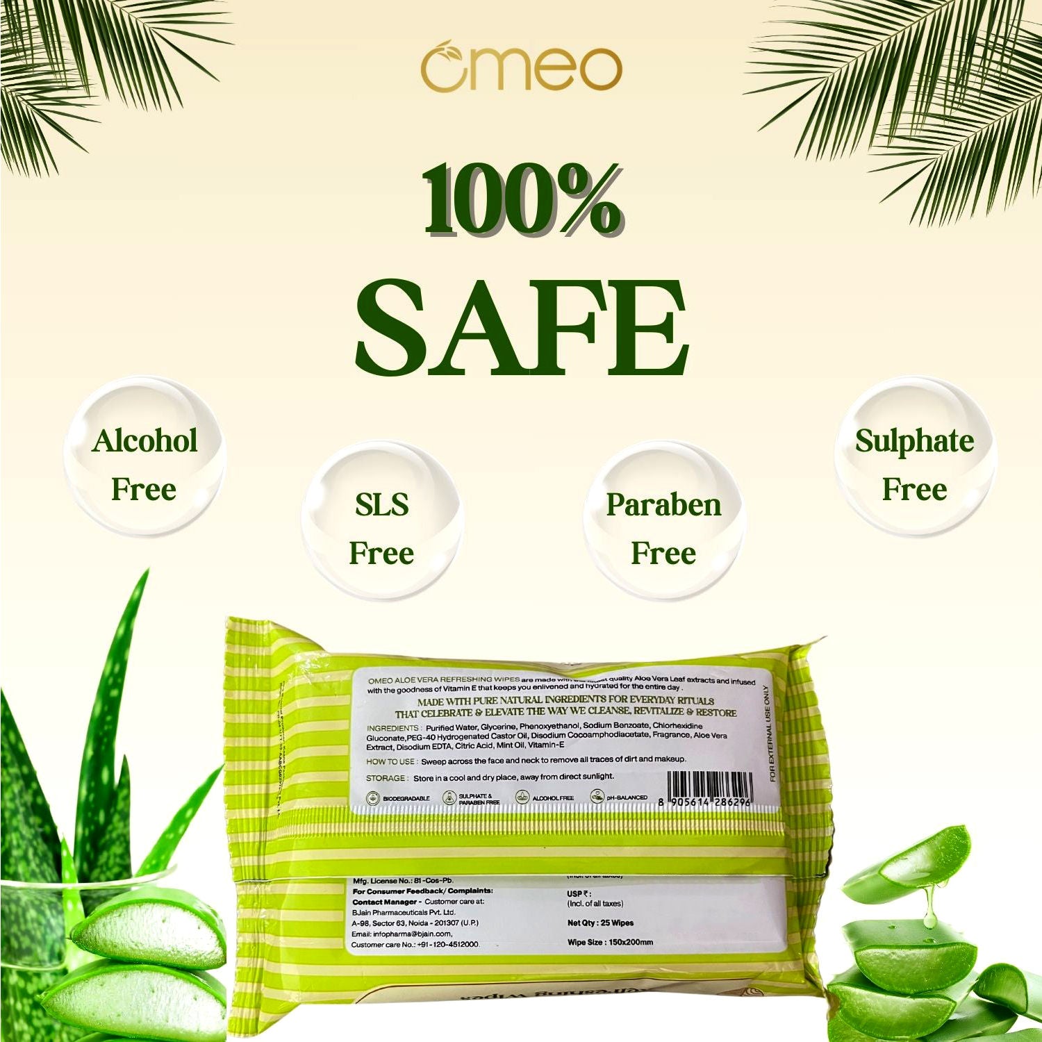 Aloe Vera Wet Wipes