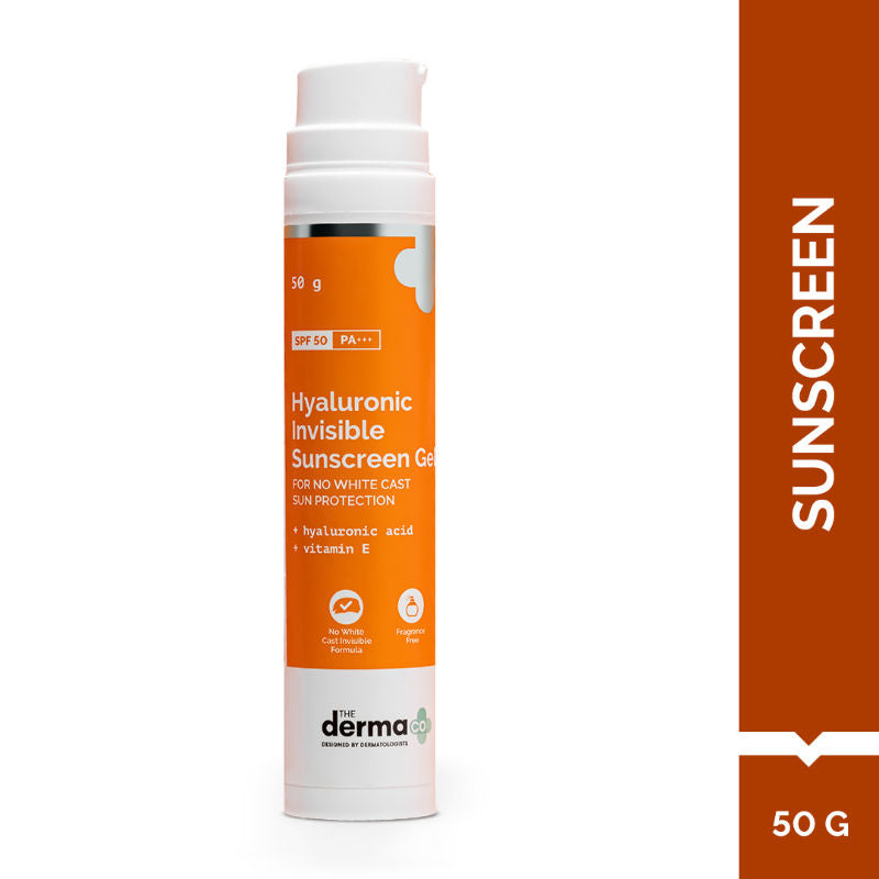 Hyaluronic Invisible Sunscreen With Hyaluronic Acid For No White Cast Sun Protection