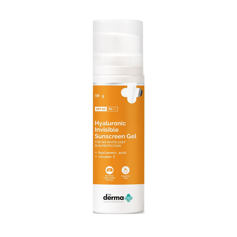 Hyaluronic Invisible Sunscreen With Hyaluronic Acid For No White Cast Sun Protection