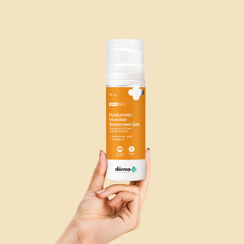 Hyaluronic Invisible Sunscreen With Hyaluronic Acid For No White Cast Sun Protection