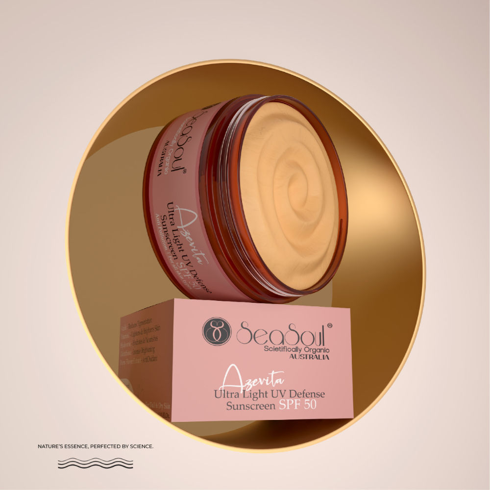SPF 50 Sunscreen Cream for Broad Spectrum UVA & UVB Protection, Skin Brightening