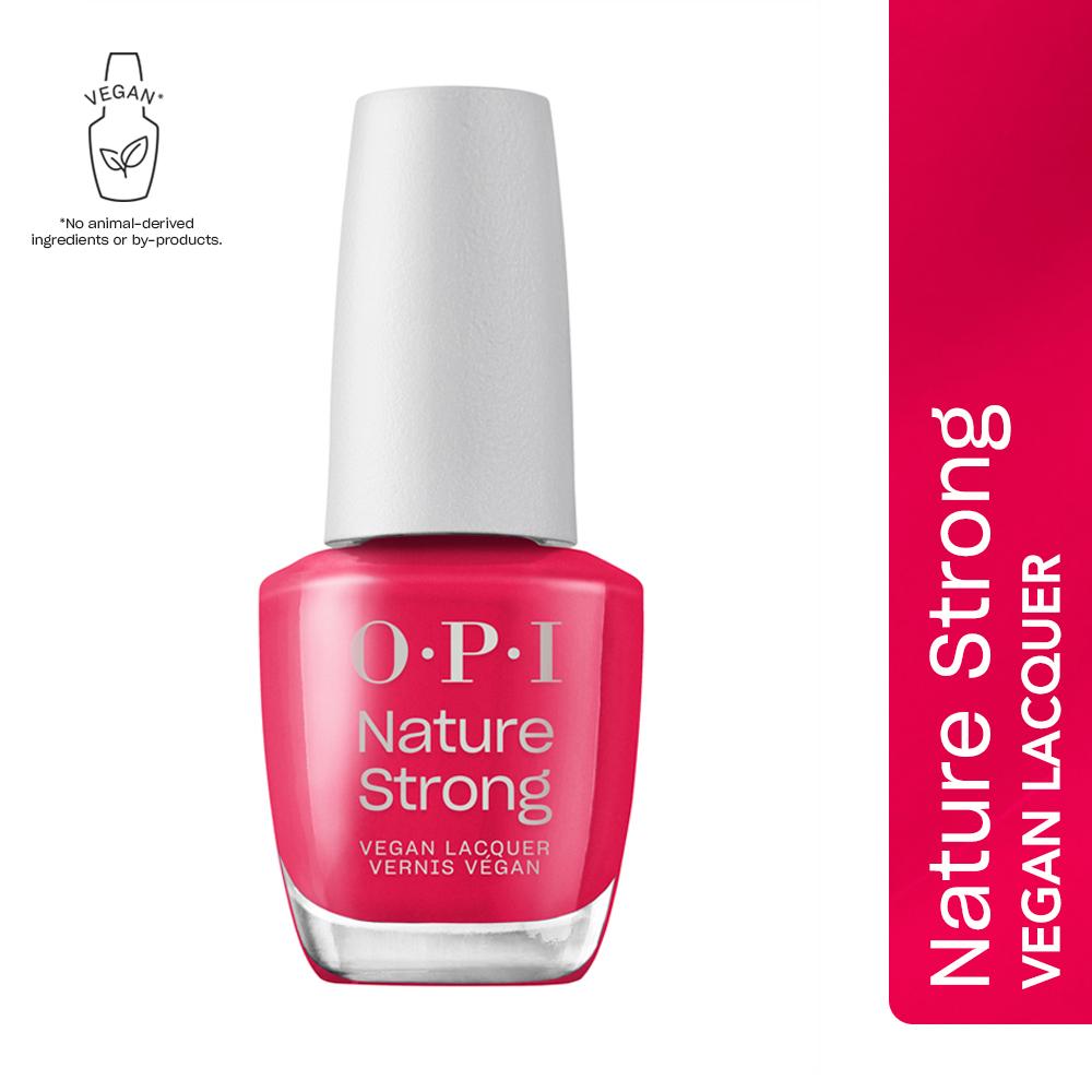 Nature Strong Vegan Nail Lacquer Long Lasting & High-Shine - Berry Pickin' Season