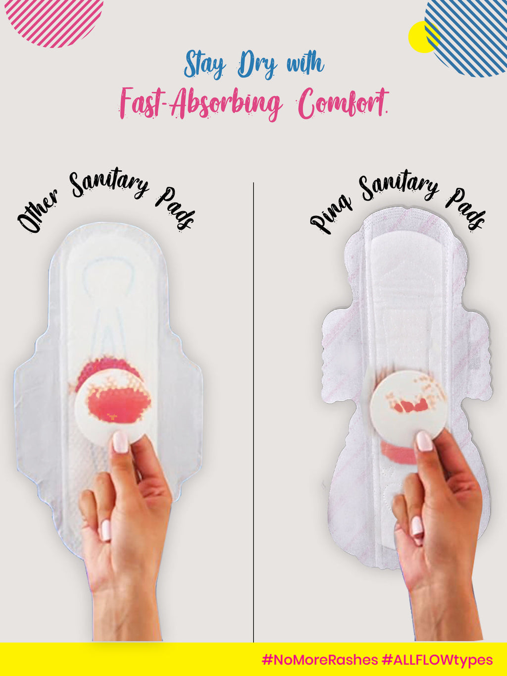 POLKA Sanitary Pads Trial (XXL XL Regular) Organic Cotton Soft Feel Rash Free Wide Back