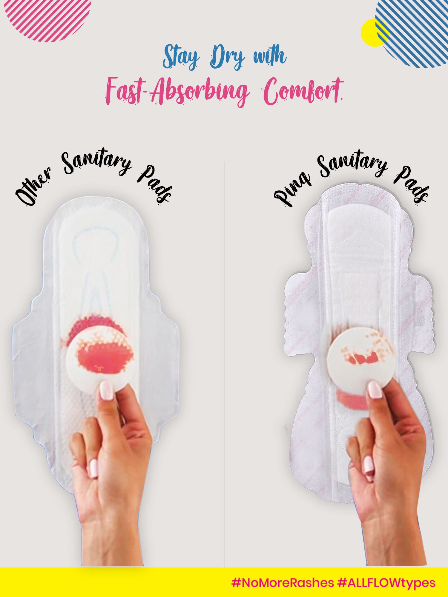 POLKA Sanitary Pads Trial (XXL XL Regular) Organic Cotton Soft Feel Rash Free Wide Back