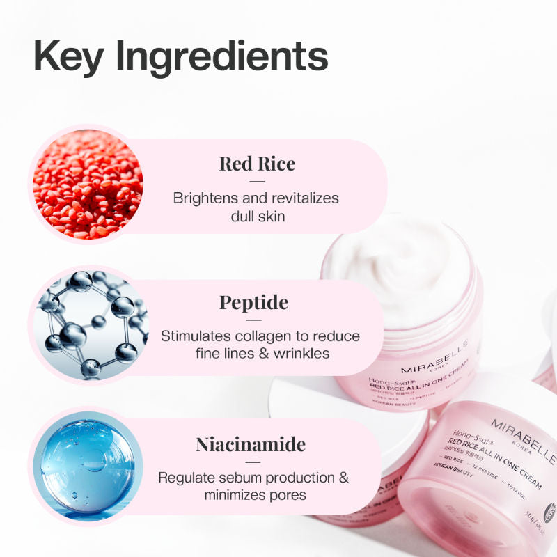 Red Rice All In One Moisturing Cream