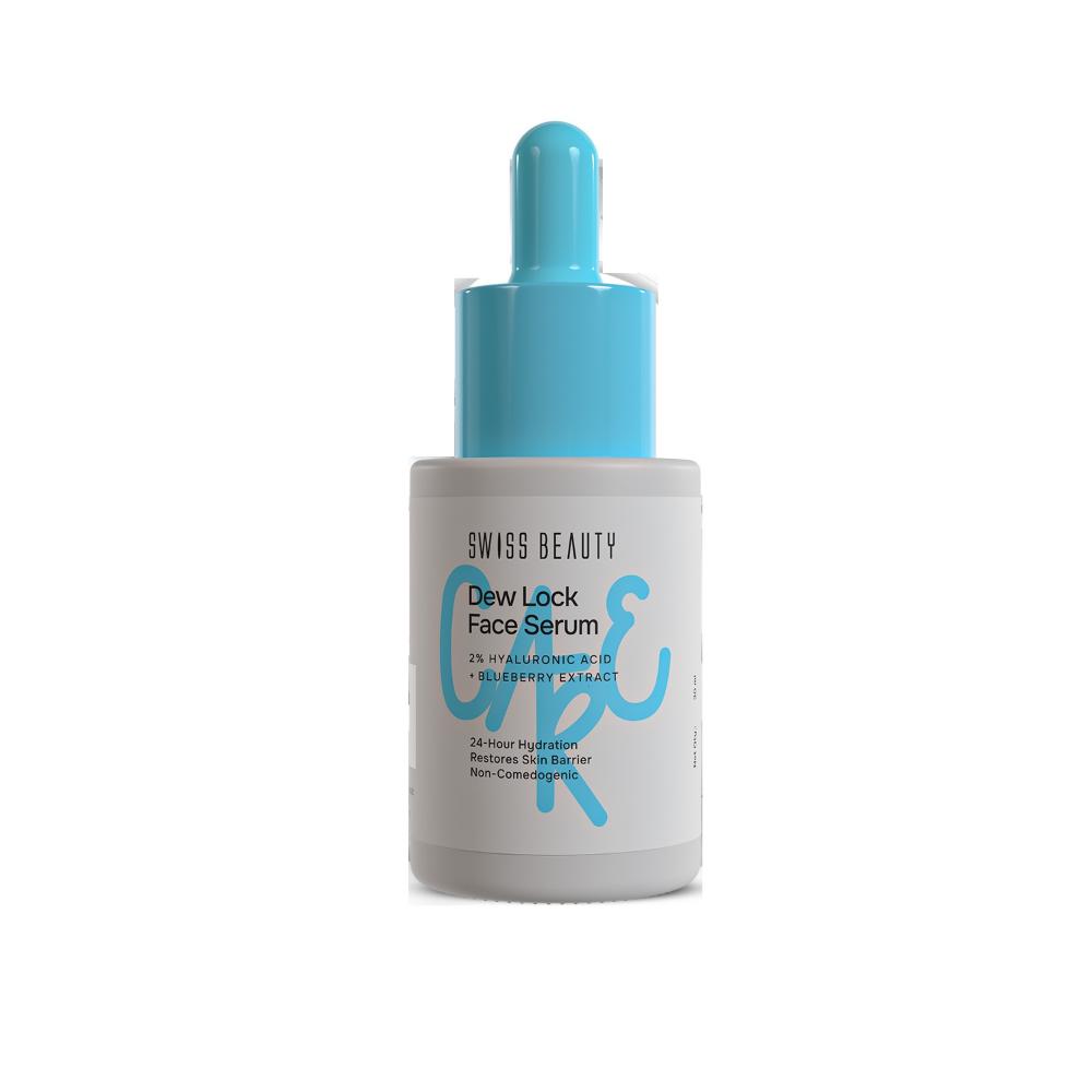 Care Dew Lock Face Serum - 2% Hyaluronic Acid & Blueberry Extract