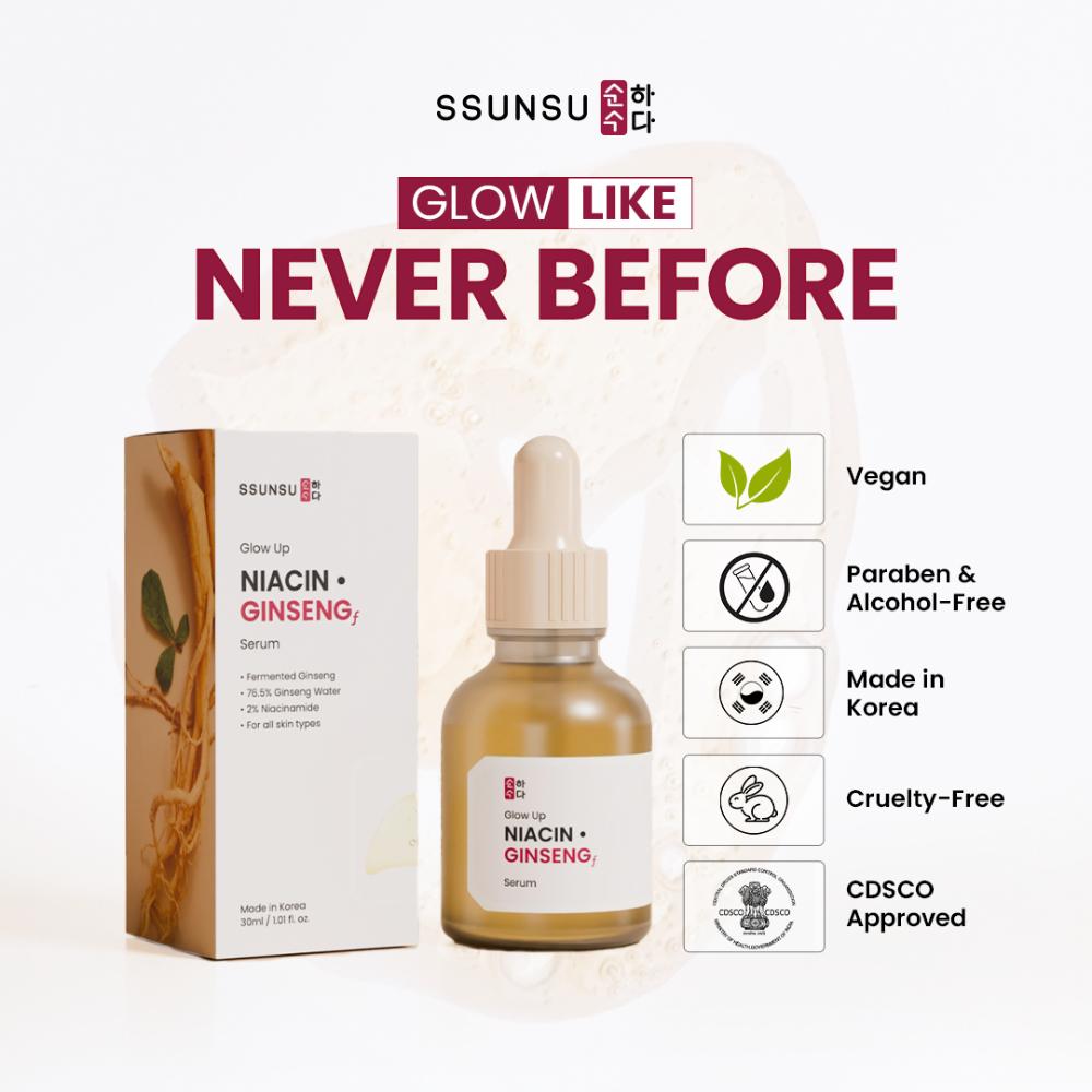 Glow Up Niacin Ginseng Serum