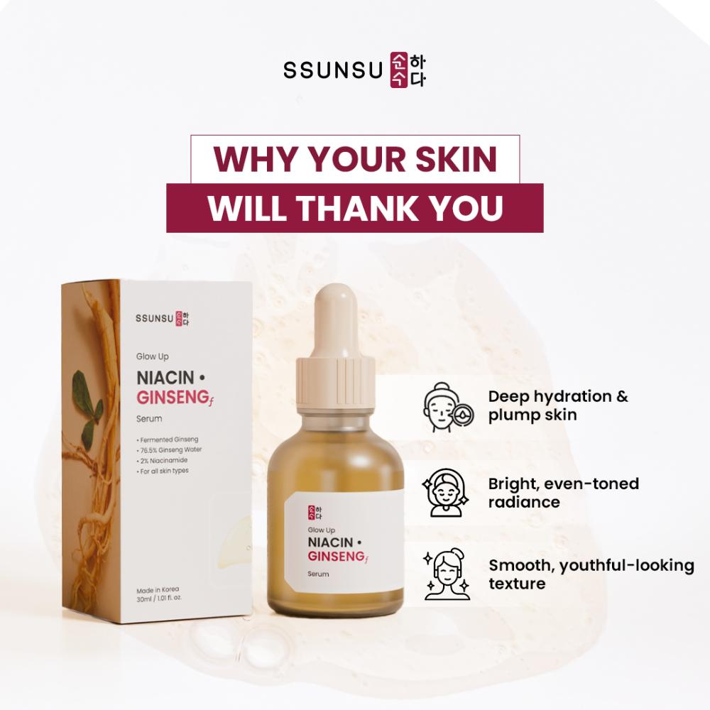 Glow Up Niacin Ginseng Serum