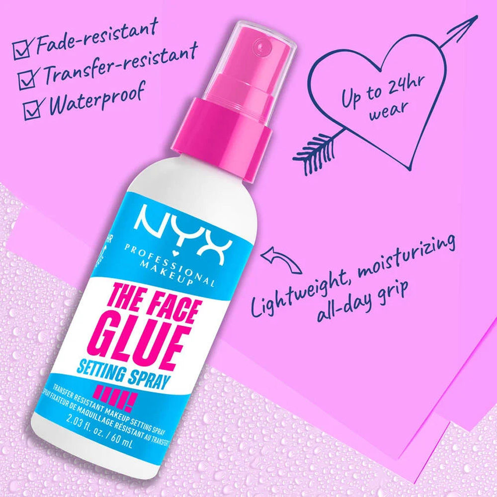 The Face Glue Setting Spray