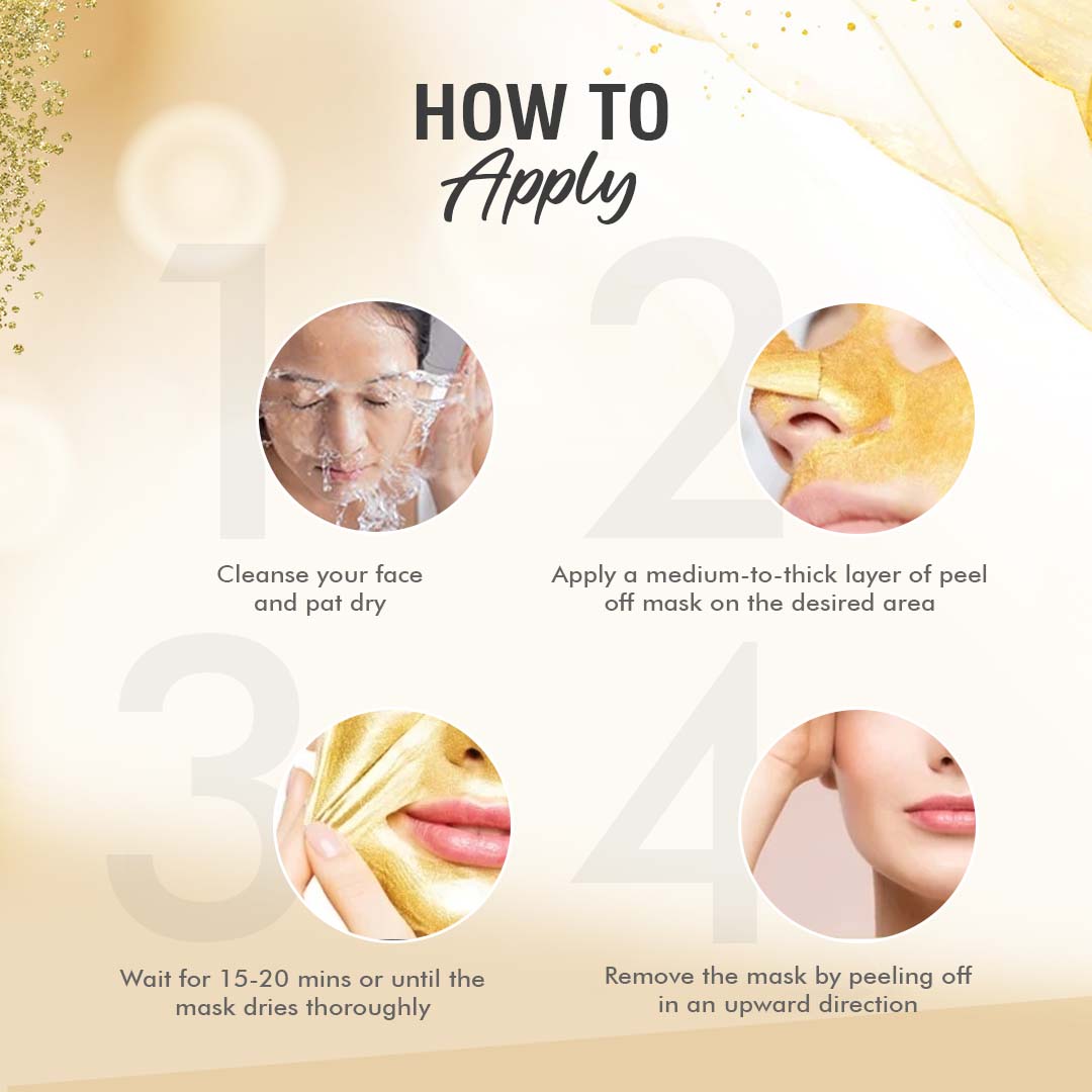 Pure Glow Gold Peel Off Mask