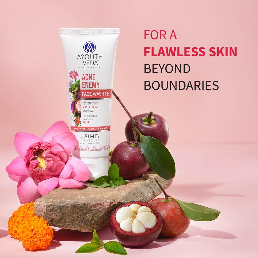 Acne Enemy Face Wash Gel with Alpha-CURe Complex to Combat Acne & Control Oil Production