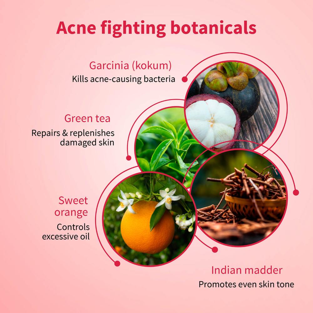 Acne Enemy Face Wash Gel with Alpha-CURe Complex to Combat Acne & Control Oil Production