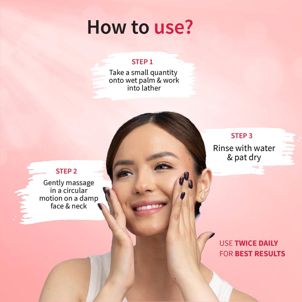 Acne Enemy Face Wash Gel with Alpha-CURe Complex to Combat Acne & Control Oil Production