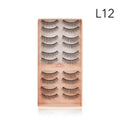 Eyelash Set 3D False Long And Natural Eye Makeup - L12