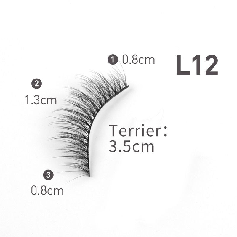 Eyelash Set 3D False Long And Natural Eye Makeup - L12