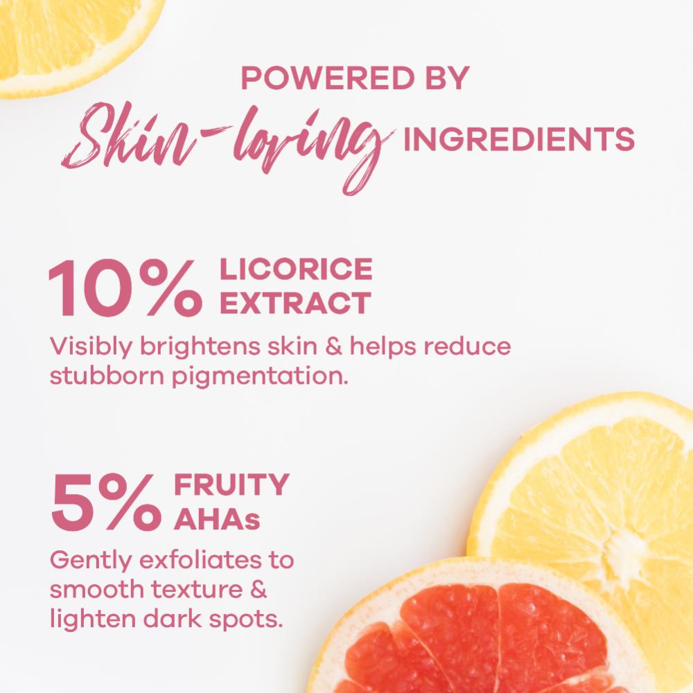 5% AHA Detan Underarm Roll On Reduces Pigmentation Citrus Fresh No Aluminium