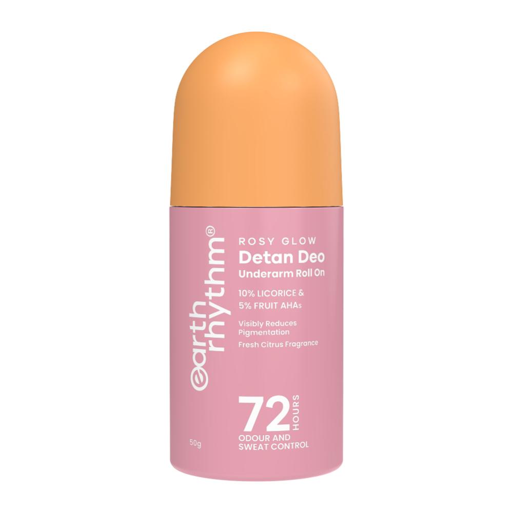 5% AHA Detan Underarm Roll On Reduces Pigmentation Citrus Fresh No Aluminium