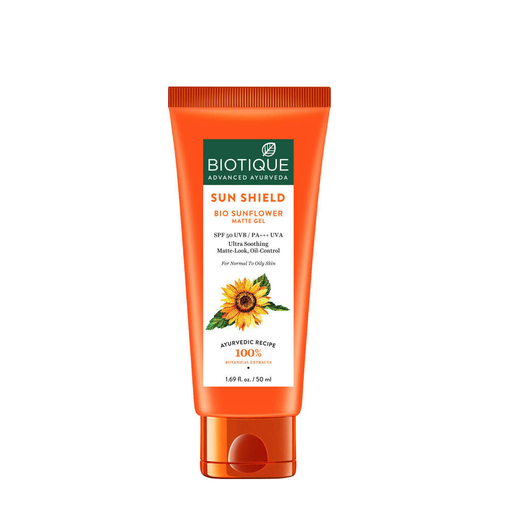 Bio Sunflower Matte Gel Sunscreen SPF 50 - 50ml