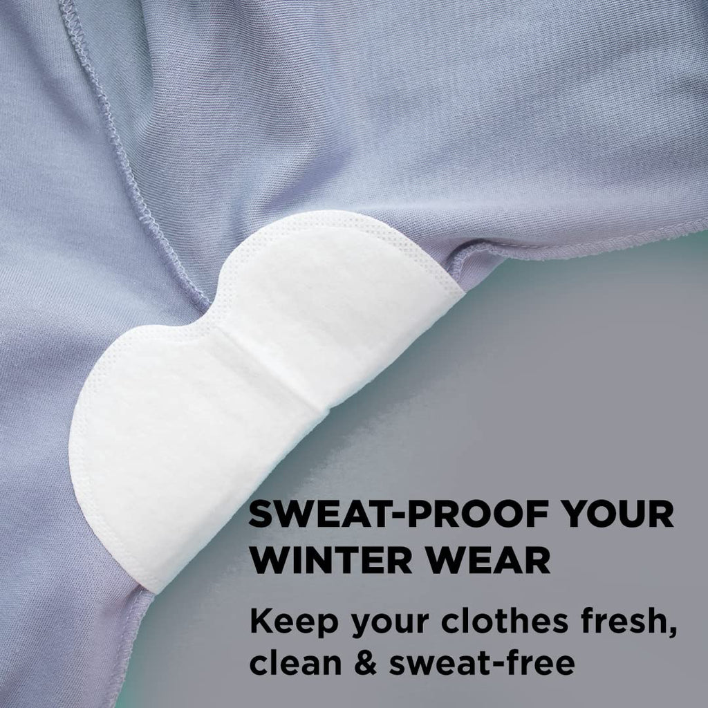 Disposable Underarm Sweat Pads (Folded) For Men & Women - Prevent Stains & Absorb Sweat