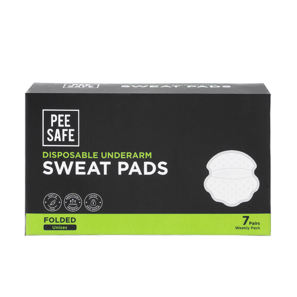 Disposable Underarm Sweat Pads (Folded) For Men & Women - Prevent Stains & Absorb Sweat