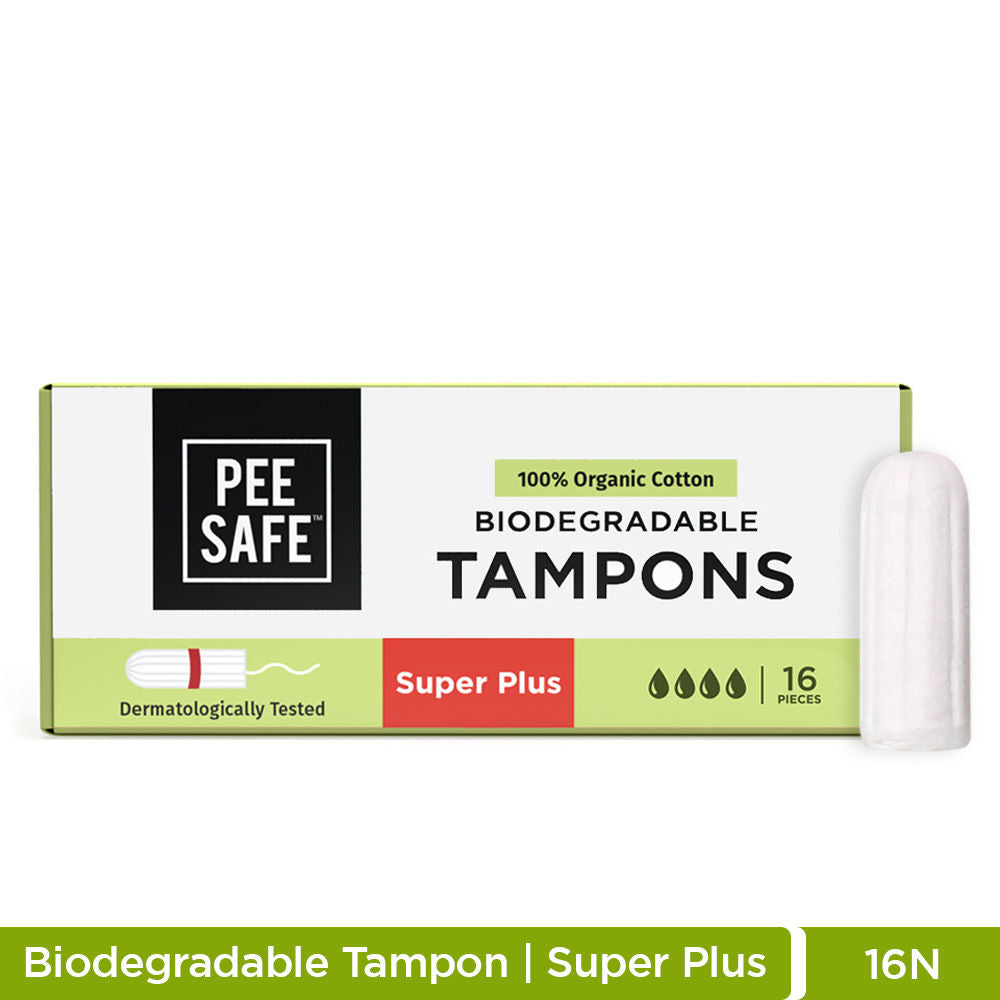 Cotton Tampons For Light to Medium - Comfortable & Rash Free Period Protection - Heavy