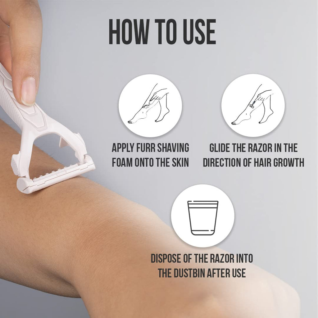 Disposable Body Shaving Razor