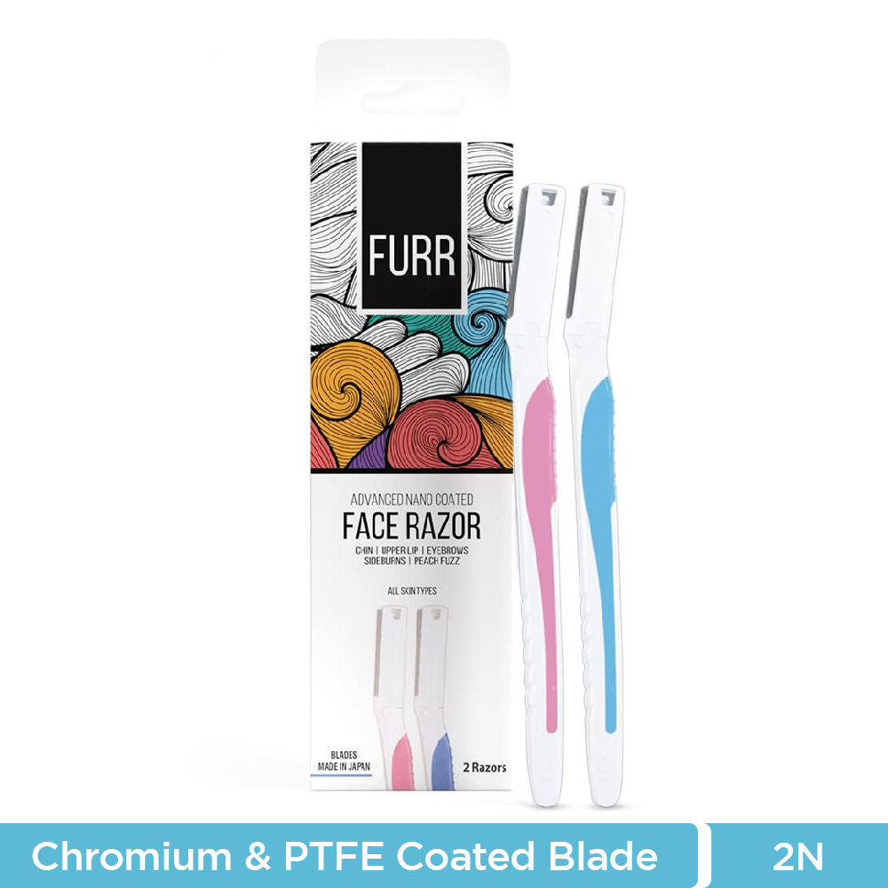 Advanced Nano Coated Face Razor for Women - 2pcs