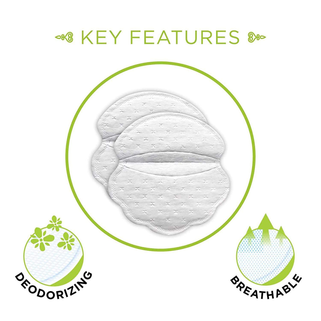 Peesafe Disposable Underarm (Folded) Sweat Pads For Men & Women - Prevent Stains & Absorb Sweat