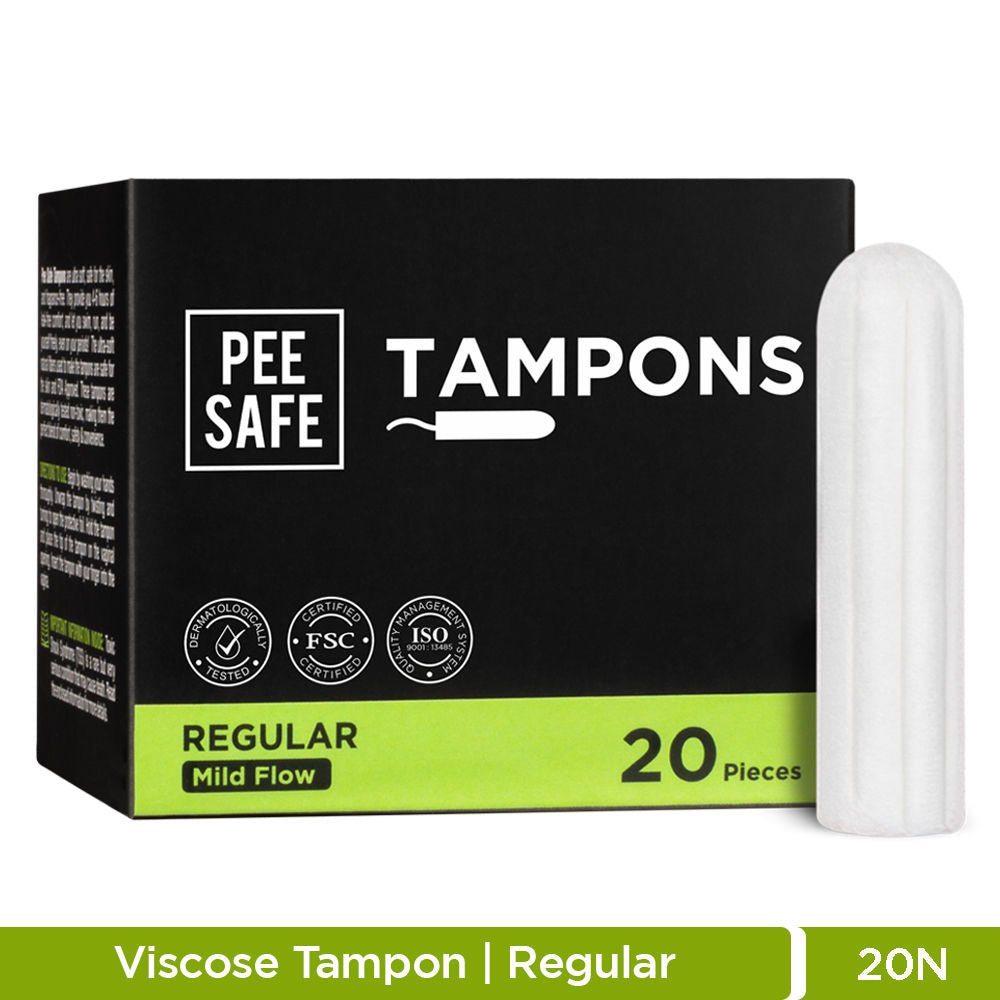 Viscose Tampons Regular For Mild Flow