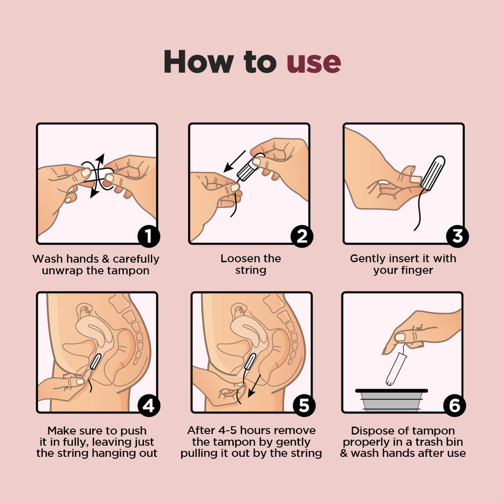 Viscose Tampons Regular For Mild Flow