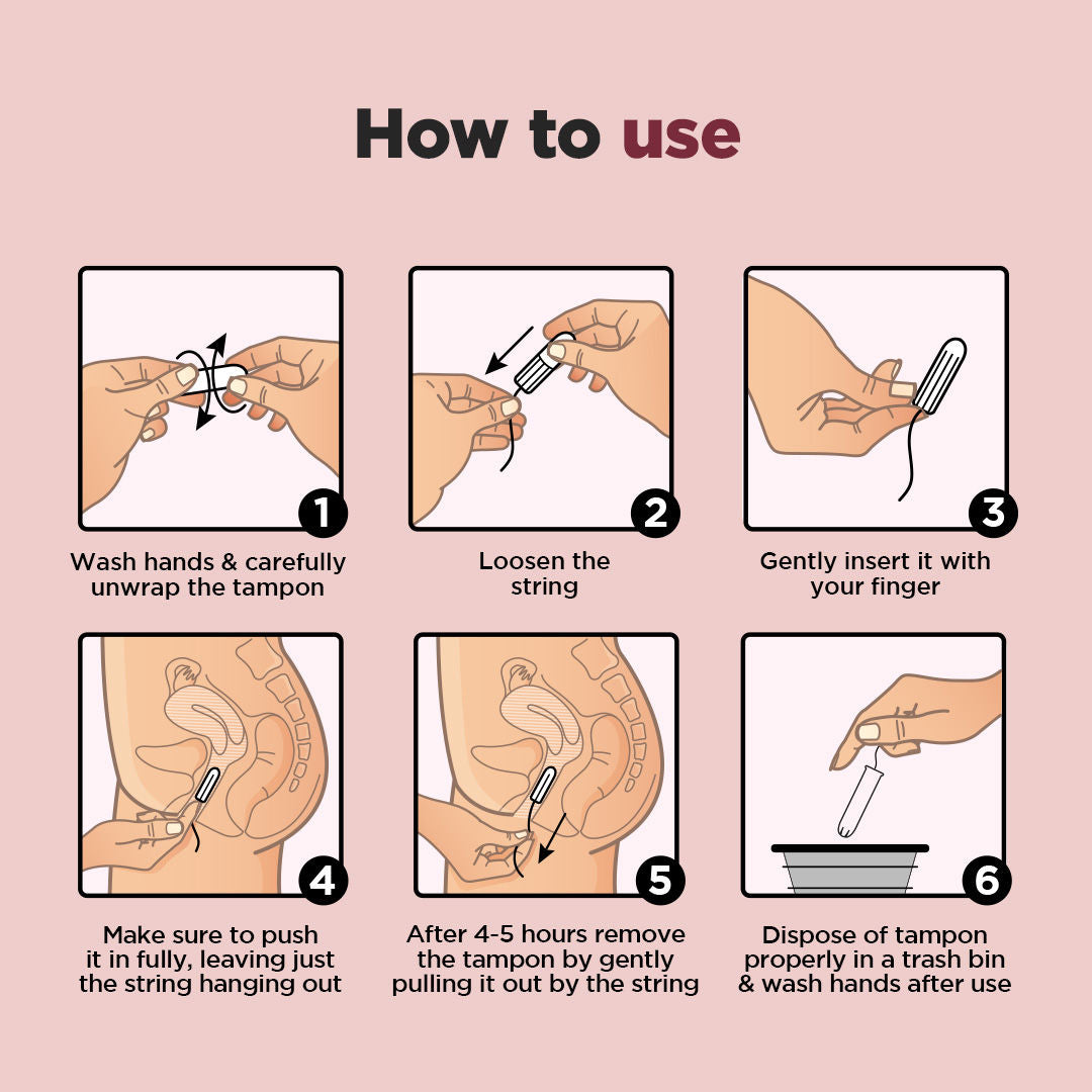 Viscose Tampons Regular For Mild Flow
