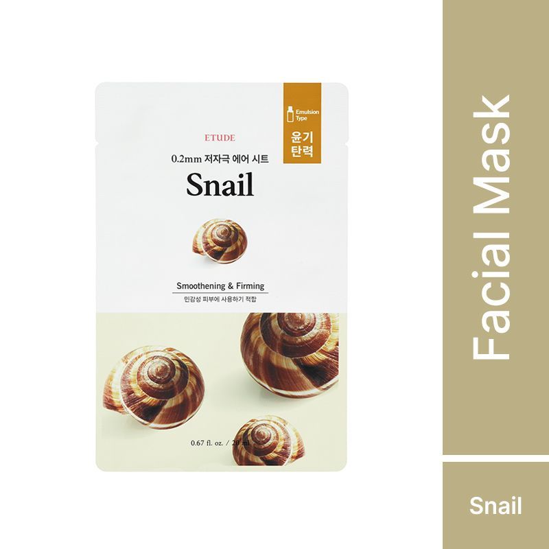 0.2 Air Mask Snail Sheet Mask