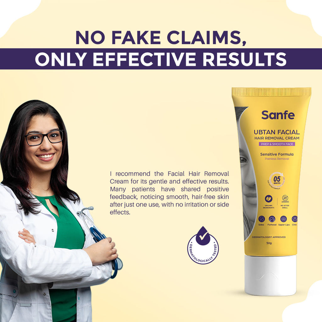 Ubtan Facial Hair Removal Cream