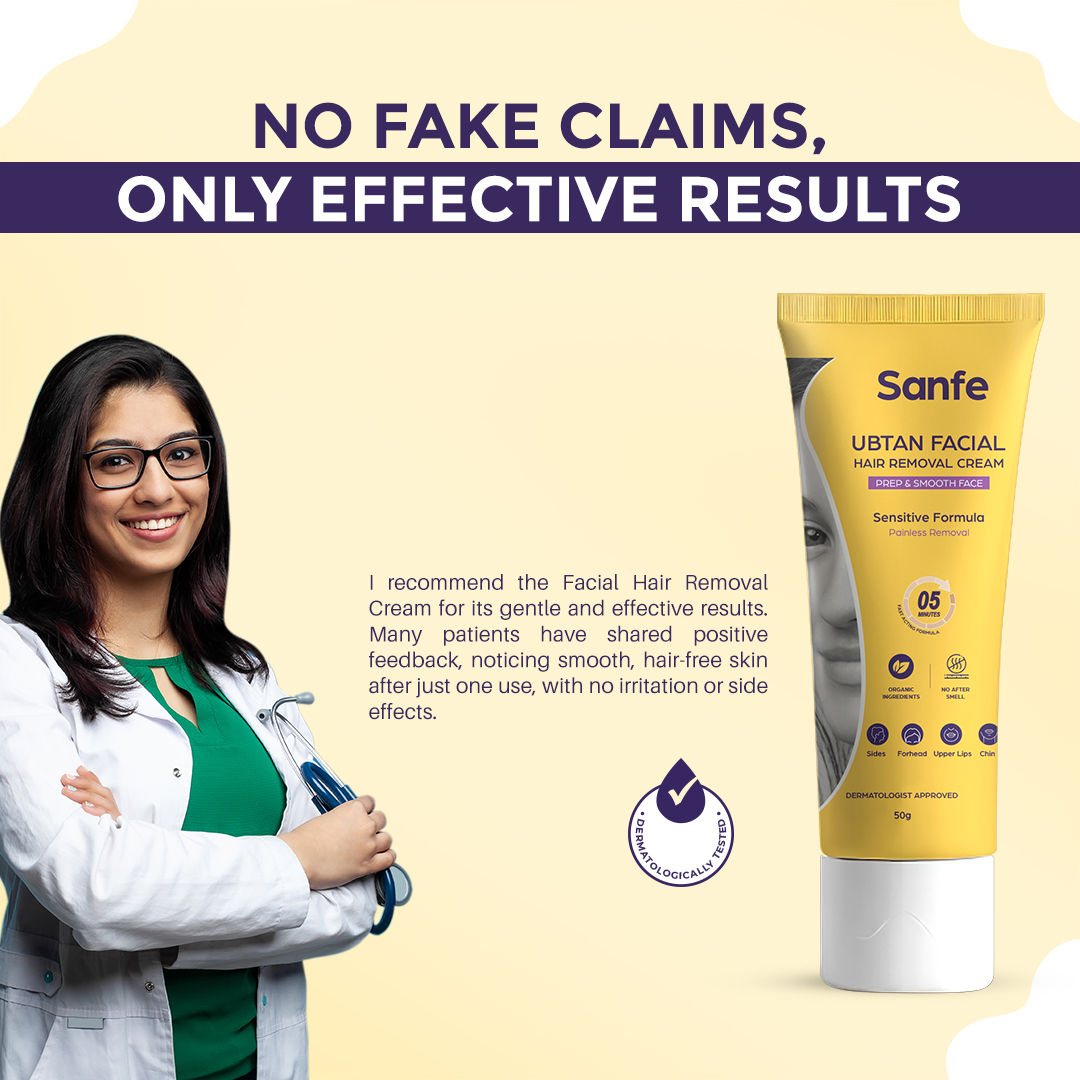 Ubtan Facial Hair Removal Cream