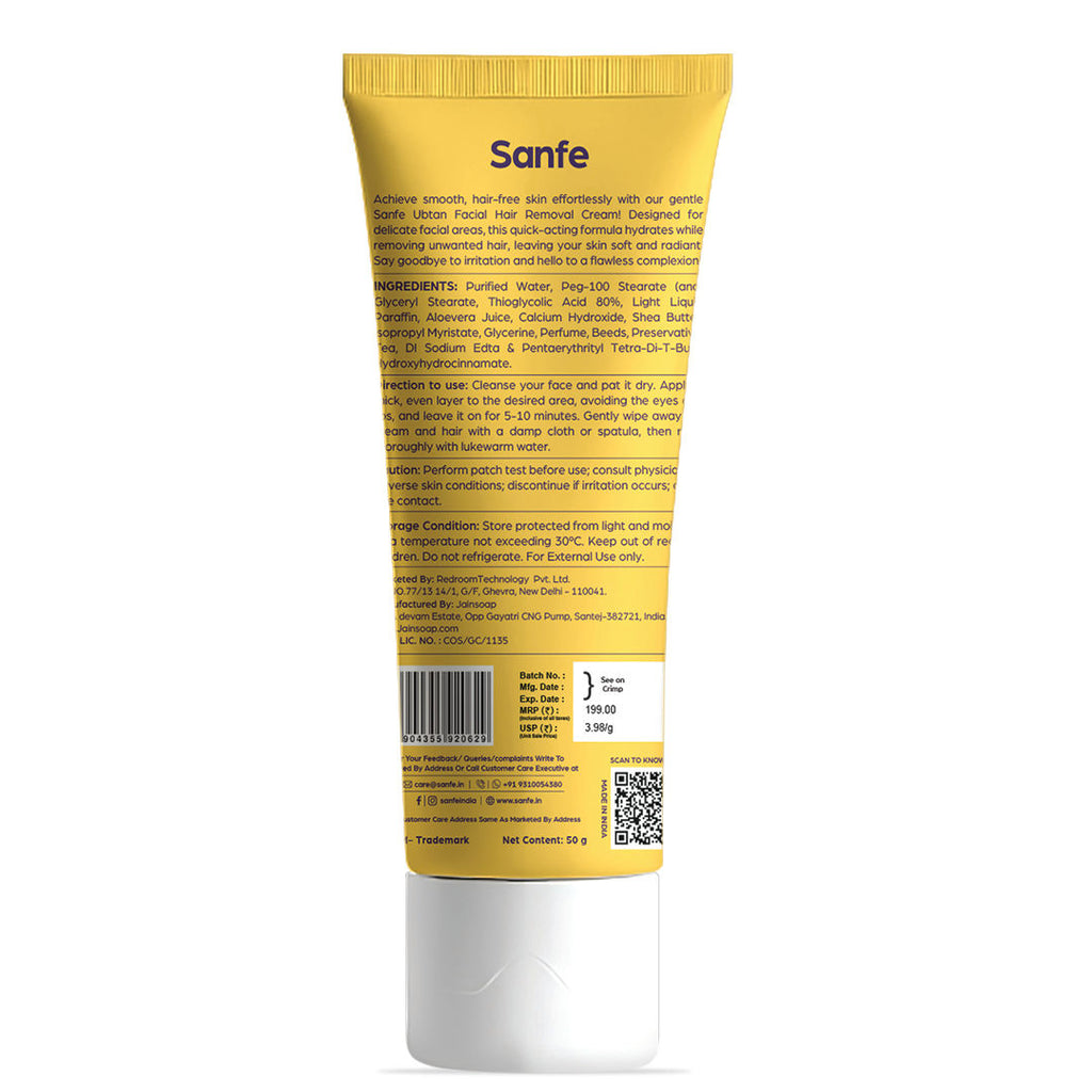 Ubtan Facial Hair Removal Cream