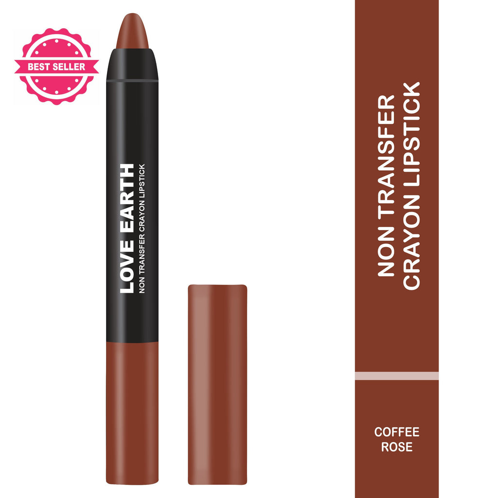 Non Transfer Crayon Lipstick - Coffee Rose
