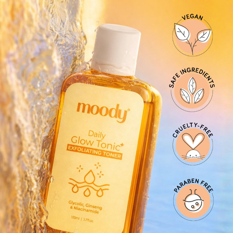 Daily Glow Tonic Toner With Glycolic & Niacinamide For Bright Skin