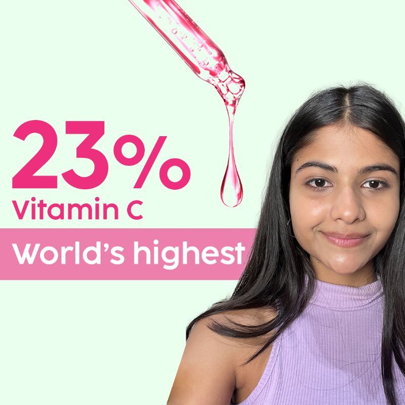 23% Vitamin C Guava Face Serum With Hyaluronic Acid & Pentavitin For Glowing Complexion