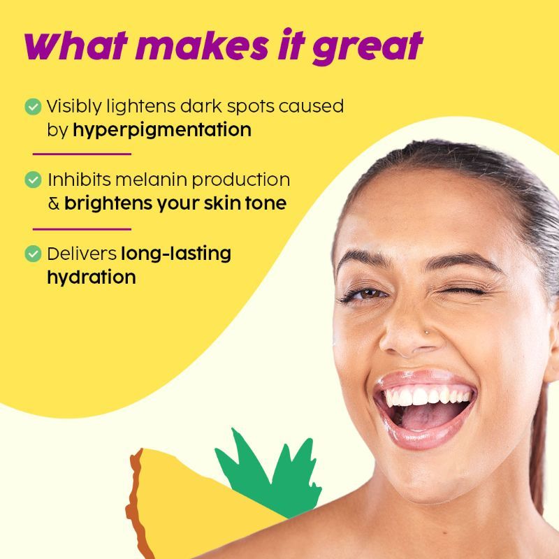 2% Alpha Arbutin Pineapple Moisturizer With SymWhite PLUS For Hyperpigmentation & Dark Spots
